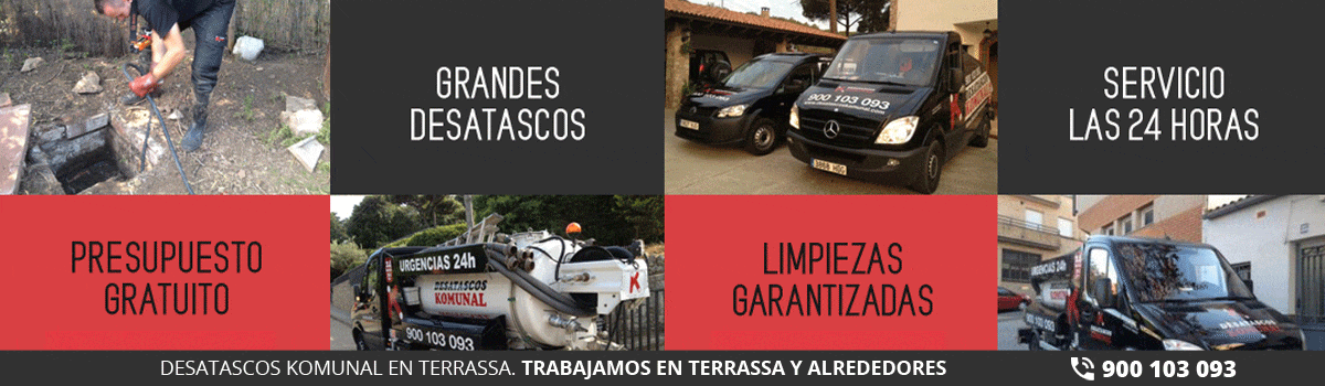 Desatascos en Terrassa